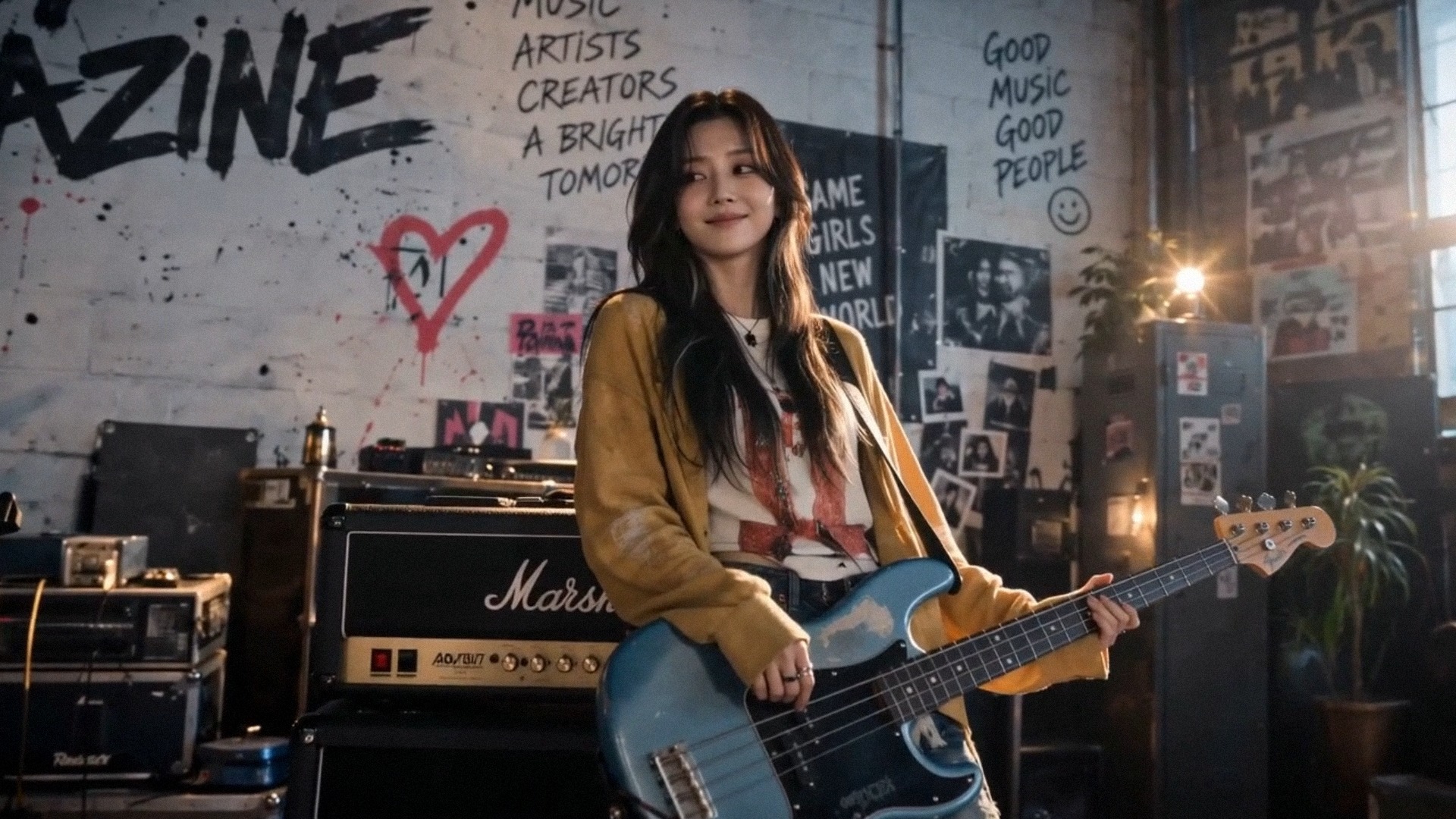 YUNA, bassist
